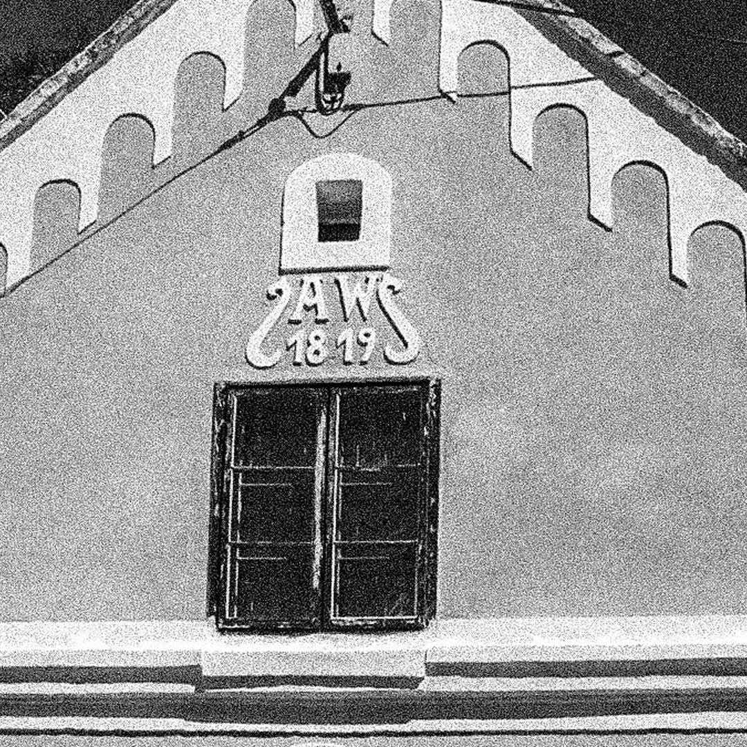 Historic ceramic studio facade